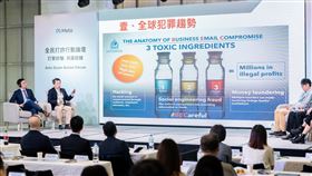 內政部警政署刑事警察局林書立科長表示本次Meta全民打詐行動論壇標榜「公私協力、全民參與」，也獲刑事局支持。（圖／Meta提供） 