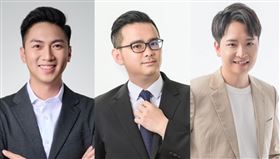 ▲國民黨台中市立委廖偉翔、黃健豪、羅廷瑋。（組合圖／翻攝自臉書）
