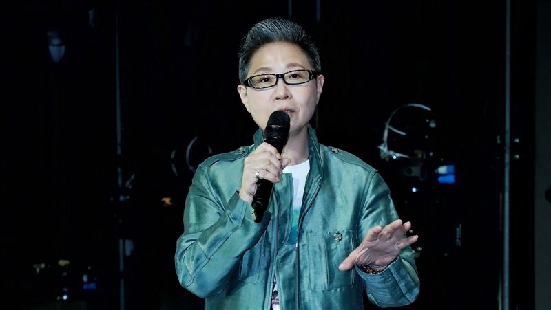 丁曉雯出席記者會。（圖／中華音樂人交流協會 提供）