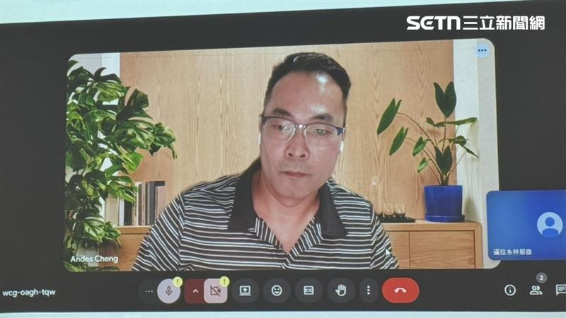 師大運動競技學系主任鄭景峰說明教評會結果。(圖/翻攝畫面)