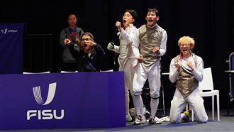 1分之差無緣獎牌　台鈍劍男團第7仍寫最佳