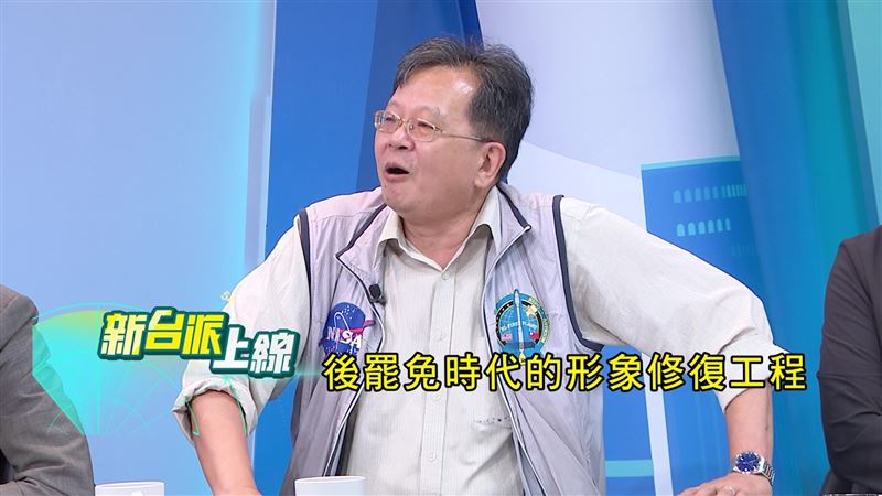 黃創夏認為,盧秀燕為了展現救世主氣勢,反罷免衝過頭,進行形象修復工程。(圖/翻攝新台派上線)