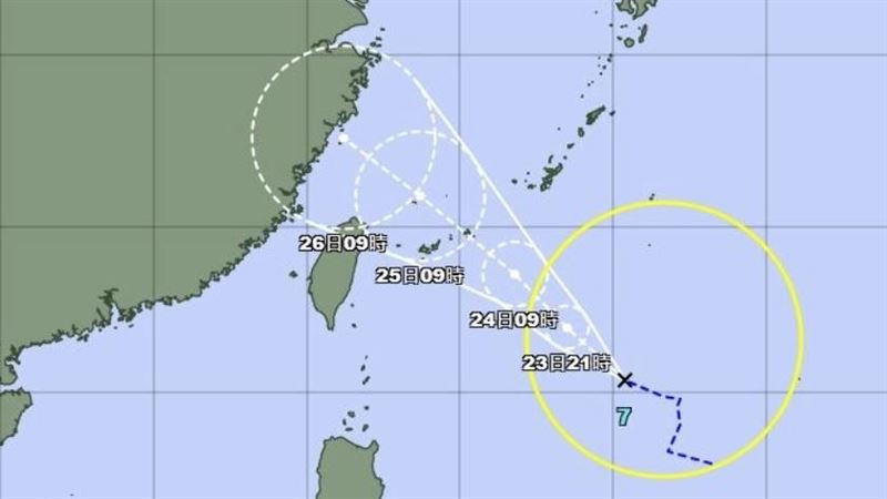 新／范斯高颱風生成了！最新路徑出爐