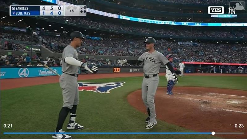 貝林傑(Cody Bellinger)從薛澤(Max Scherzer)手中擊出全壘打。(圖/翻攝自MLB官網)