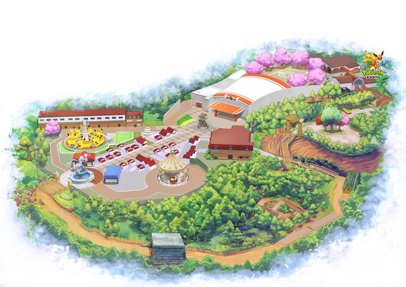 《Pok&eacute;Park KANTO》預計今年秋季開放購票。（圖／寶可夢 提供）
