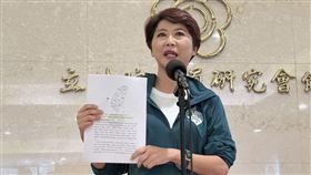 ▲陳亭妃回應藍營指控抄論文後續法律動作（圖／翻攝畫面）