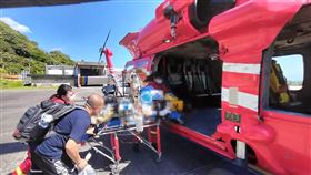 蘭嶼衛生所,台東馬偕醫院,台東縣,蘭嶼,台東,螺旋槳,潛客,丈夫,事故,空勤,死亡,潛水▲圖片描述。（圖／空勤總隊提供） 