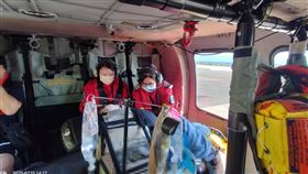 蘭嶼衛生所,台東馬偕醫院,台東縣,蘭嶼,台東,螺旋槳,潛客,丈夫,事故,空勤,死亡,潛水▲圖片描述。（圖／空勤總隊提供） 