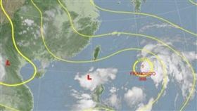 雙颱接力登場！范斯高今早成颱　新颱風「竹節草」最快本週生成（圖／氣象署）