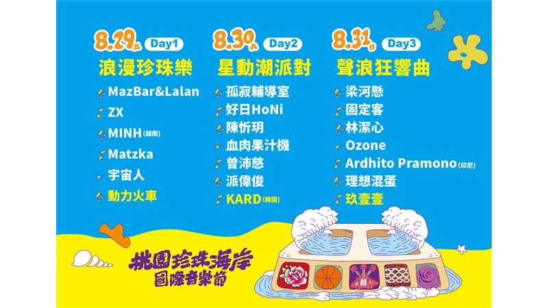 「桃園珍珠海岸國際音樂節」韓團KARD來了