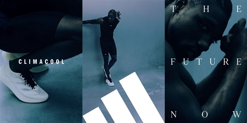 adidas攜手金牌田徑選手Noah Lyles詮釋「THE FUTURE NOW現在即未來」的顛覆精神。（圖／品牌業者提供）