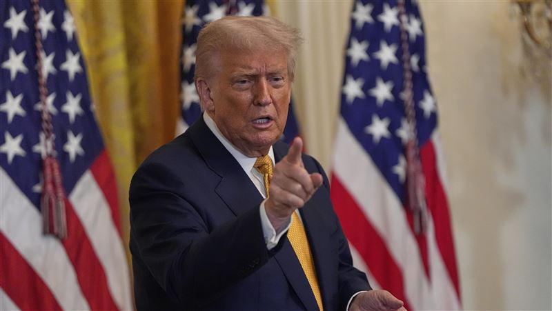 配合川普(Donald Trump)總統政策,美國奧會禁跨性別女性參加女子賽事。(圖/美聯社/達志影像)