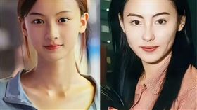 ▲七七(左)長相神似張柏芝。（圖／翻攝自微博）