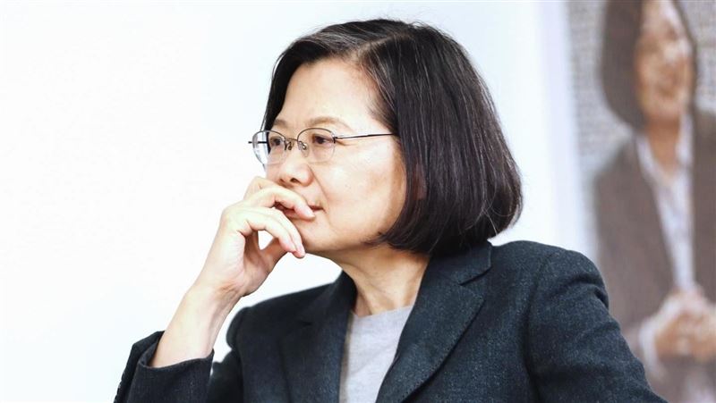 前總統蔡英文首度表態挺罷免。(圖/翻攝自蔡英文臉書)