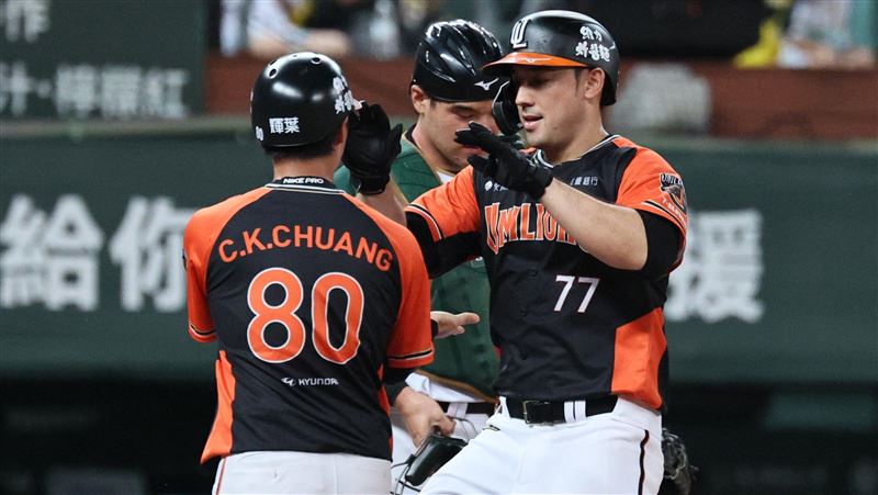 統一獅林安可。(圖/統一獅提供)