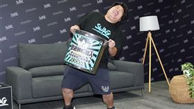 統神證實復胖（圖／記者趙于瑩攝）