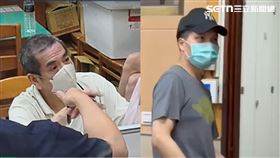 鄧進華（左）、吳嘉葳（右）分別以50萬及30萬元交保。（圖／翻攝畫面）