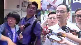 ▲世大運中國人士欲搶賀電,朱立倫。（組合圖／翻攝畫面）