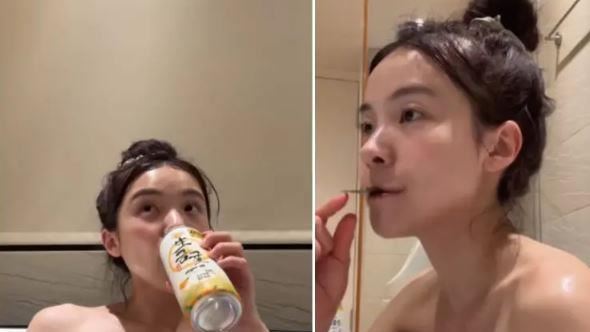 李多慧素顏裸身泡澡片 男友視角畫面曝光