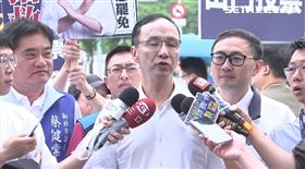 朱立倫受訪(圖/翻攝畫面)
