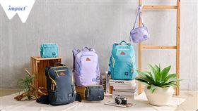 ▲impact怡寶X馮宇聯名CANBI系列護脊書包/側背包。(圖/廠商提供)