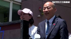 韓國瑜、黃國昌陪王鴻薇掃街（圖／翻攝畫面）