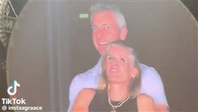 安迪·拜倫與同事偷情被拍到。（圖／翻攝畫面）