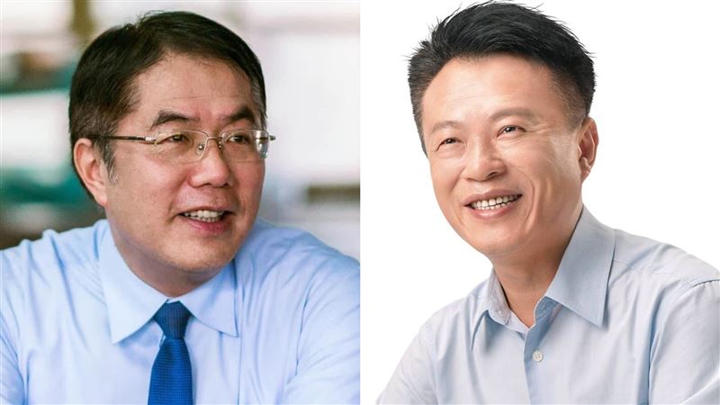 台南市長黃偉哲（左）、嘉義縣長翁章梁（右），相繼表態支持大罷免。（合成圖／翻攝自臉書）