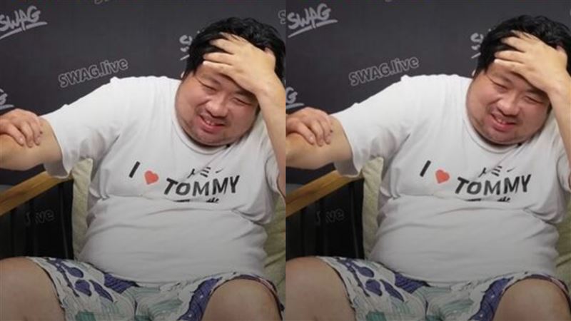 統神被懲罰摸男優的私密處。（圖／翻攝自SWAG）