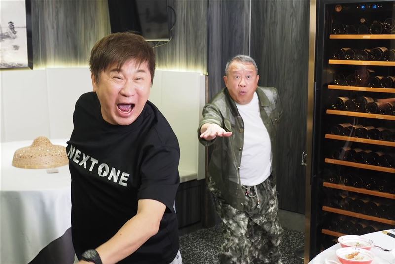 胡瓜邀曾志偉擔任地陪。（圖／《下面一位》提供）