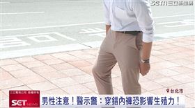 男性注意！醫師警告：穿錯內褲悶熱易感染 更恐影響生殖健康