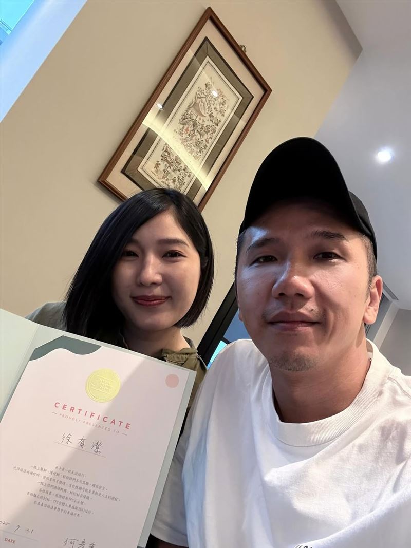 Sandra感性告白：「你還沒出生，媽媽爸爸就已經非常愛你了。」（圖／翻攝自IG）