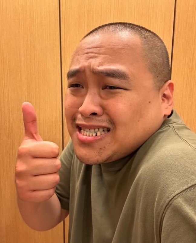 台灣遊戲實況元老「餐哥」。（圖／翻攝自IG@ruwenwen）