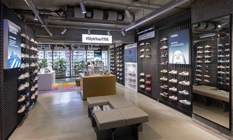 adidas Originals西門經典店。(圖/品牌業者提供)