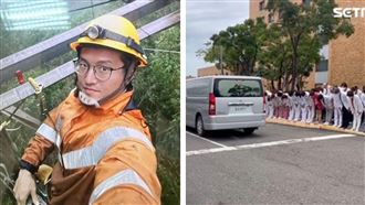 緬懷台電英雄！李元瀚8月1日入殮火化