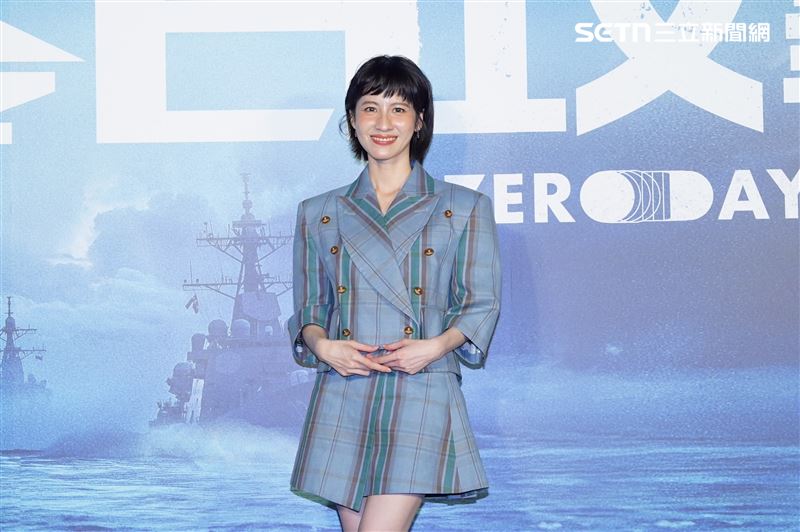 連俞涵出席《零日攻擊》首映。（圖／記者趙于瑩攝影）