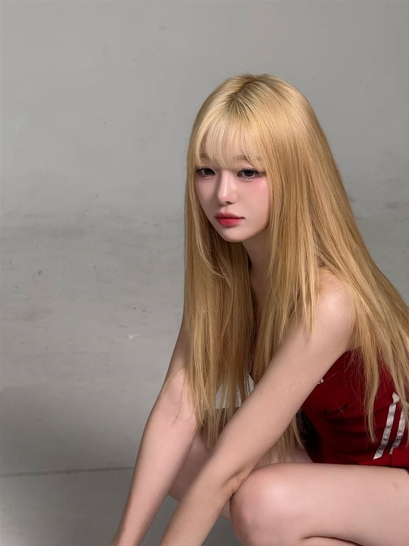 權喜原是味全龍啦啦隊的新韓籍成員。（圖／翻攝自IG @hee._.tty）