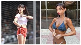 ▲小龍女韓籍成員金娜妍曾參加健美比賽。（圖／記者劉彥池攝影、金娜妍提供）