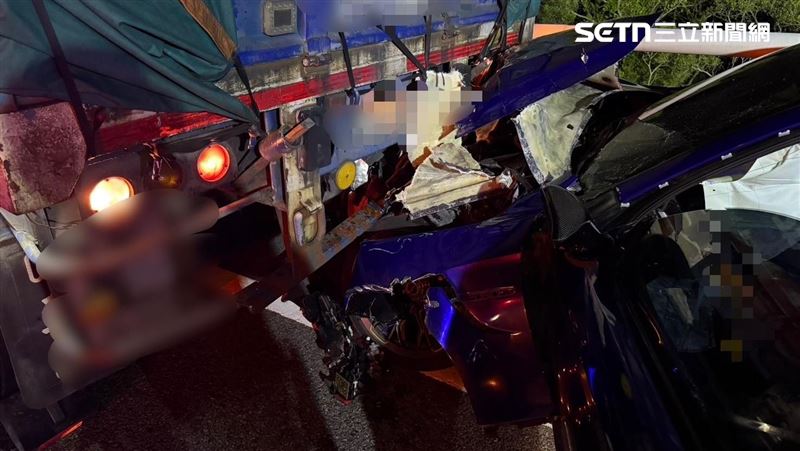 新／男開瑪莎拉蒂酒駕載妹！撞聯結車慘死
