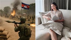  泰國知名女星Bella在社群上貼文呼籲和平。（圖／翻攝自bellacampen IG）