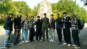 (左)黃恩賜、林亭翰、阿夫、蓋瑞、顏佑庭、黃鐙輝、孫其君、孫綻、潘君侖、曾子余。（圖／台視提供）