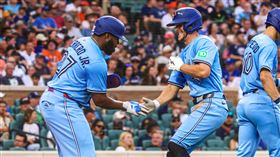 ▲藍鳥擊敗老虎獨登美聯第1。（圖／翻攝自藍鳥 X）