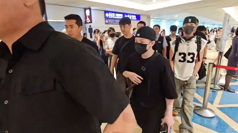 SEVENTEEN豪雨小分隊HOSHI、WOOZI抵台