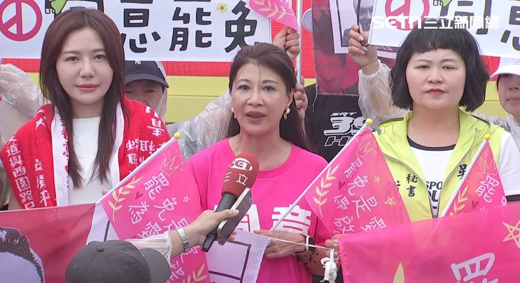 林楚茵受訪。(圖/翻攝畫面)