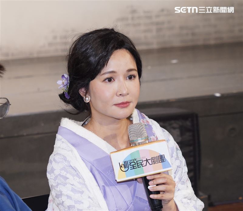 吳怡霈說明遭A錢始末。(圖/記者趙于瑩攝影)