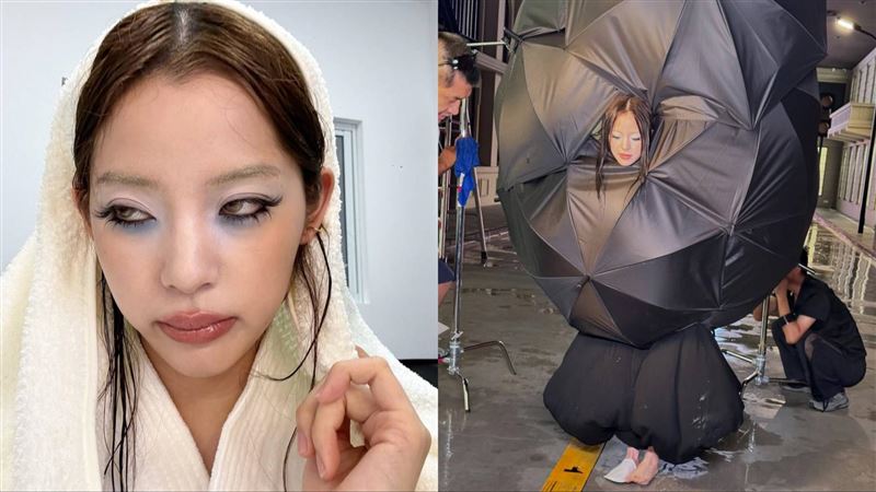 歐陽娜娜私下模樣搞笑。(圖/翻攝自歐陽娜娜IG)
