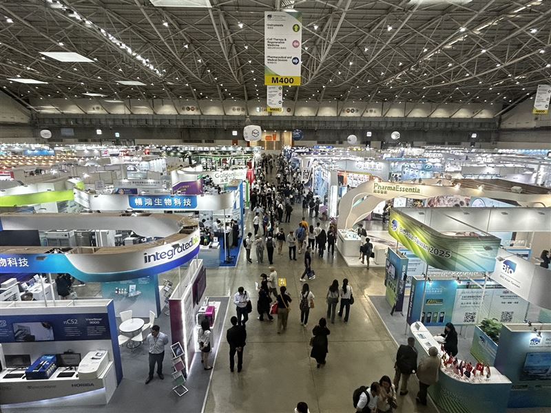 2025亞洲生技大展盛大開展。（圖／記者簡浩正攝影）