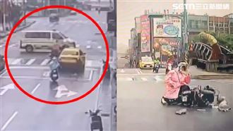 騎士攔腰撞救護車　搭「自己撞的車」送醫