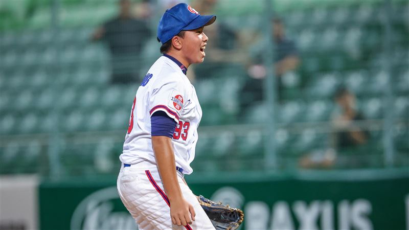 台灣先發投手鍾定栩。（圖／棒協提供）