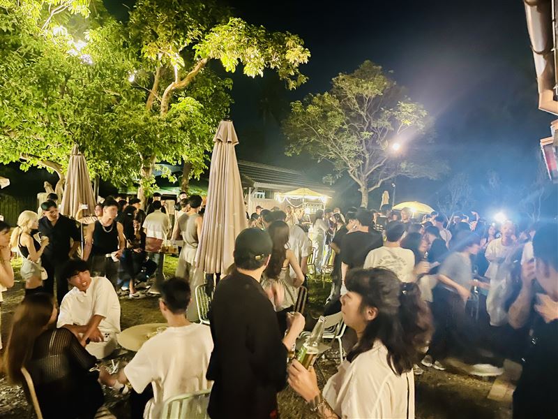 聲音駐地計畫邀請音樂人駐地創作，透過聲音實驗重新開啟百年古蹟與當代表演的對話。（圖／安平出張所提供）